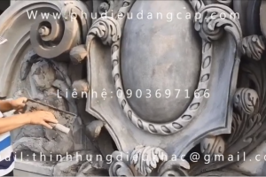 HƯNG THỊNH chuyên thiết kế và thi công trực tiếp các mẫu phù điêu hoa văn phong cách châu âu