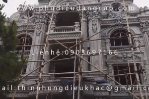 HUNGTHINH specializing in the construction of reliefs and cement only for classic works